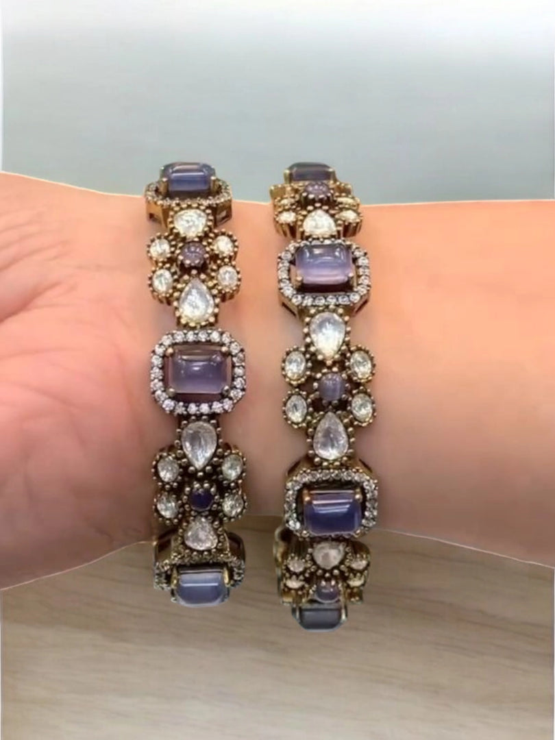 CZ Stone Bangles